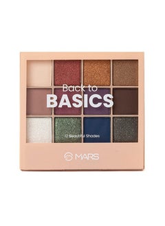 12 Shades Back To Basics Eyeshadow Palette With Free Applicator | Matte | Shimmer | Beginner Friendly & Long Lasting Eye Shadow Palette (14.4 Gm) (Shade-01) - pzsku/Z0BA71E63ACC658785DBCZ/45/_/1735567102/9da04f29-10c0-45d3-a7b3-aa8a524ecf78