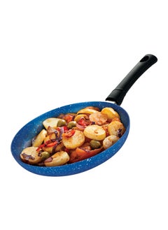 ALDA Alda Non Stick Cookware Set 4-Piece (Wok with Lid, Fry Pan, Crepe Pan) - Blueberry 3mm Induction Friendly  - Image 3