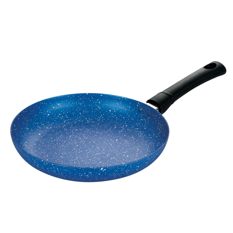 Alda Non Stick Cookware Set 4-Piece (Wok with Lid, Fry Pan, Crepe Pan) - Blueberry 3mm Induction Friendly - Image 4