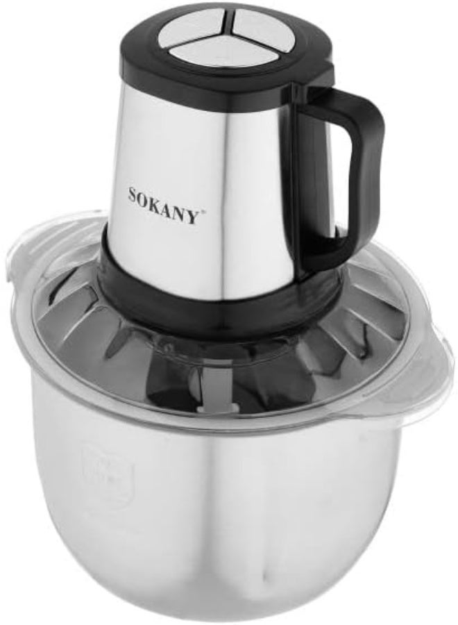 Sokany 5L 800W Food Processor + 1 Extra Blade SK-7015A - Image 1