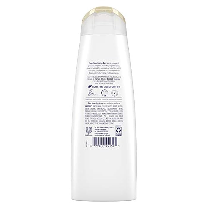 Dove Nourishing Secrets Shampoo Smoothing 12 oz - Image 3
