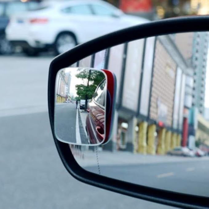 rayihni 3R 360 Degree Car Wide Angle Rectangle Convex Blind Spot Mirror2 Pc Rectangle 3R054 - Image 5