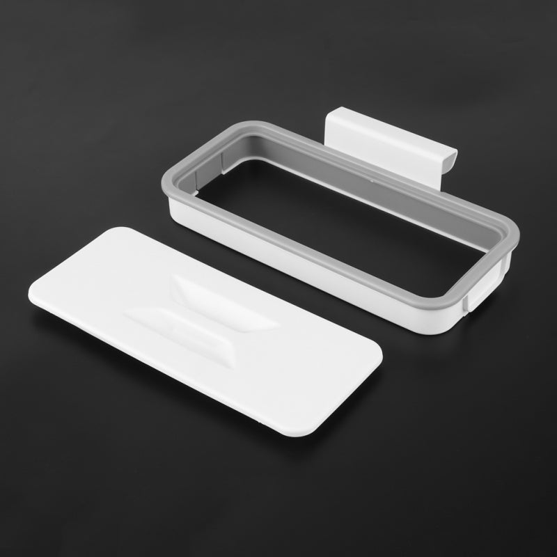 Hands-Free Trash Holder Quick No-Screw Mounting for Instant Setup Kitchen Accessory - Eco-Friendly Durable Material for Bathrooms Camping RVs and Garages - Image 1