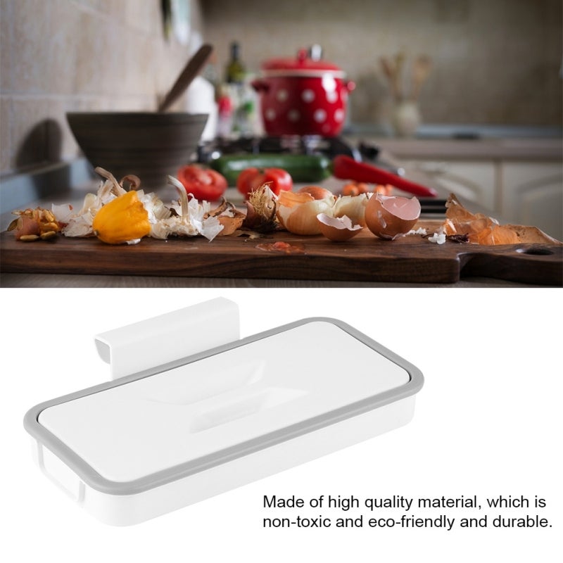 Hands-Free Trash Holder Quick No-Screw Mounting for Instant Setup Kitchen Accessory - Eco-Friendly Durable Material for Bathrooms Camping RVs and Garages - Image 2