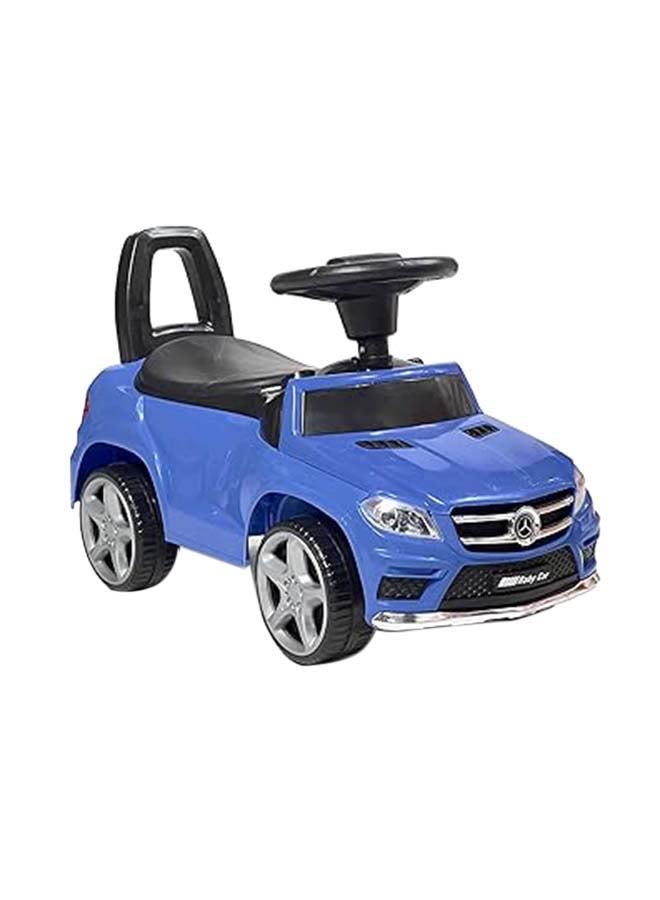 AL BADER Ride on Car for Kids, Ride on Kids Car with Music & Lights, Kids Ride On Push Car Mercedes Model, Push Car for Toddlers With Under Seat Storage, Kids Toy Car Suitable for Children, Blue "  - Image 1