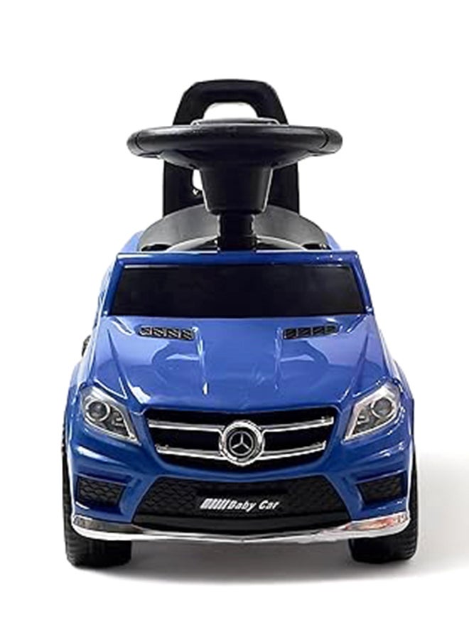 AL BADER Ride on Car for Kids, Ride on Kids Car with Music & Lights, Kids Ride On Push Car Mercedes Model, Push Car for Toddlers With Under Seat Storage, Kids Toy Car Suitable for Children, Blue "  - Image 2