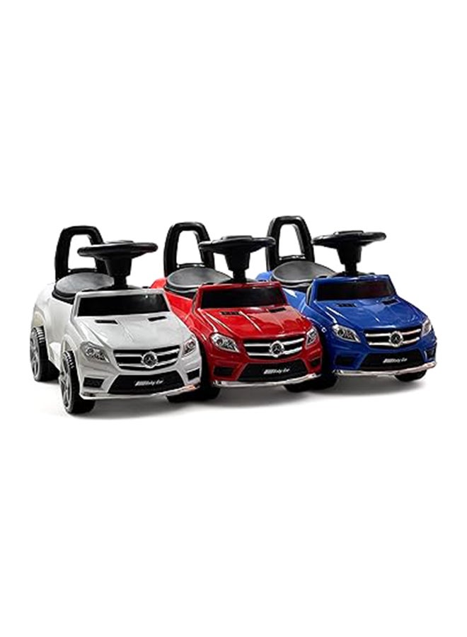 AL BADER Ride on Car for Kids, Ride on Kids Car with Music & Lights, Kids Ride On Push Car Mercedes Model, Push Car for Toddlers With Under Seat Storage, Kids Toy Car Suitable for Children, Blue "  - Image 5