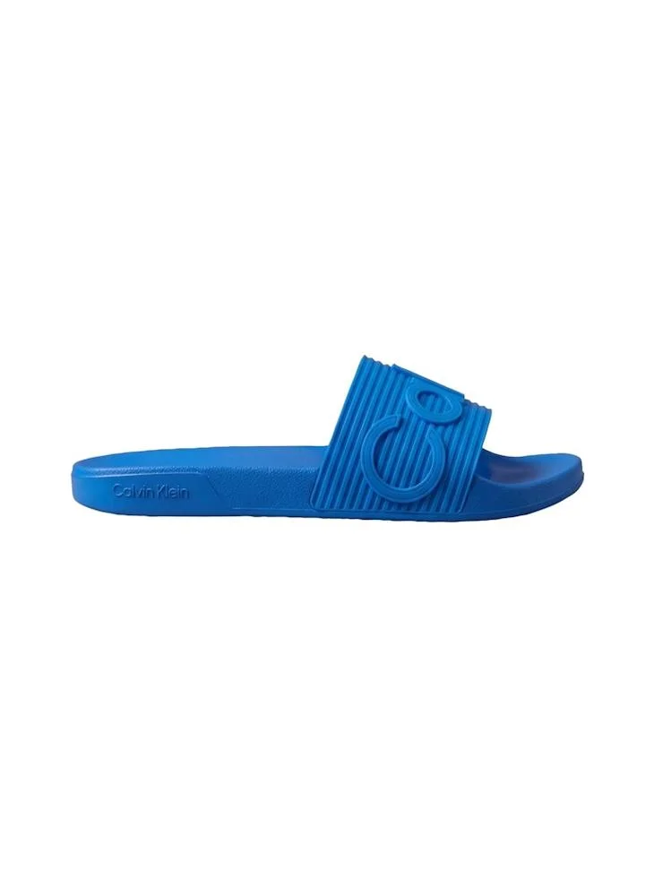 كالفن كلاين Essential Textured Slide Sandals