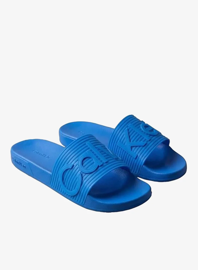 CALVIN KLEIN  Essential Textured Slide Sandals for Men | Best Price UAE