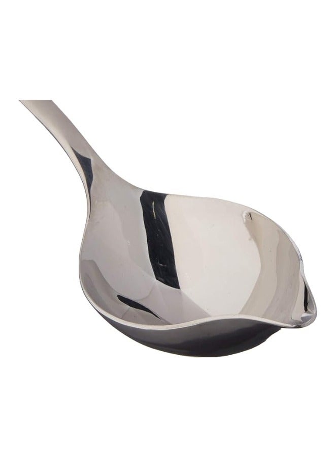 X-Large Buffet Serving Spoon,Heavy Duty Square head Spoon,9.5X2.8 inches 316L Stainless Steel Serving Spoon Pack of 1,Silver - Image 2