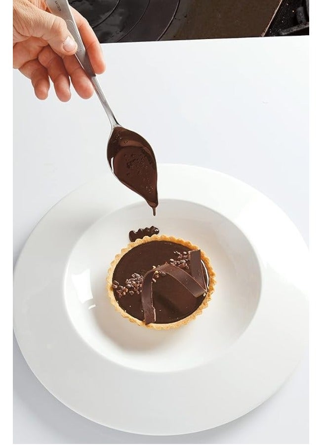 X-Large Buffet Serving Spoon,Heavy Duty Square head Spoon,9.5X2.8 inches 316L Stainless Steel Serving Spoon Pack of 1,Silver - Image 3