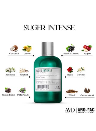 Aro Fac Suger Intense By AMD Perfumes Men and Women Fragrance EDP 100ml - view 3