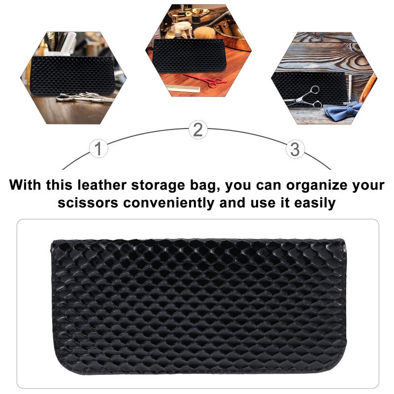 Hairdressing Bag, Lightweight and Durable Scissor Organizer, Compact Styling Tool Pouch - Image 4