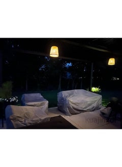 Kuajingdi Outdoor Waterproof Chair Cover, Patio Lounge Lawn UV Resistant Furniture Chair Covers  - Image 5