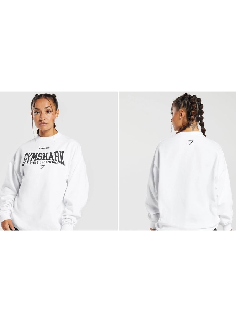 Gymshark Unisex Crewneck Sweatshirt - Athletic Pullover for Gym & Casual Wear - Image 1