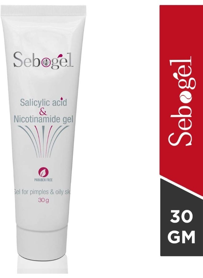 Sebogel Salicylic Acid & Nicotinamide Gel for Pimples & Oily Skin 30gm - pzsku/Z0BA7C710373CDD282672Z/45/_/1739555228/31485dcd-734a-4b4e-87ba-7016b9171cc0