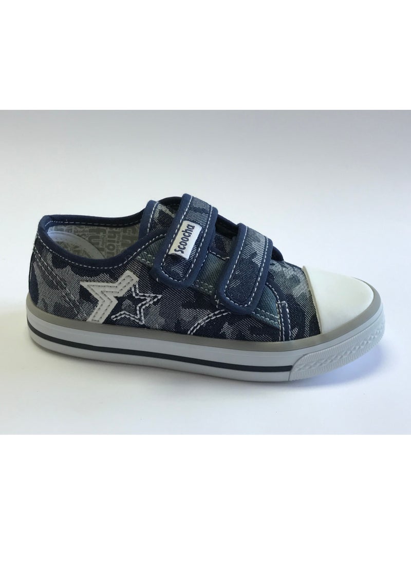 SCOOCHA - Flat Fashion Sneakers Comfort Easy Fitting Kids Shoes for Boys - Image 1