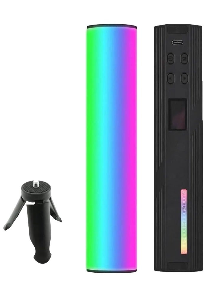 LED Video Light W200 - Portable Handheld RGB Video light for photography & videography Vlog with Adjustable Brightness, Adjustable Color Temperature - Image 1