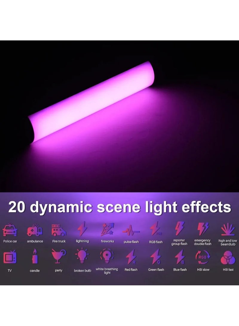LED Video Light W200 - Portable Handheld RGB Video light for photography & videography Vlog with Adjustable Brightness, Adjustable Color Temperature - Image 4