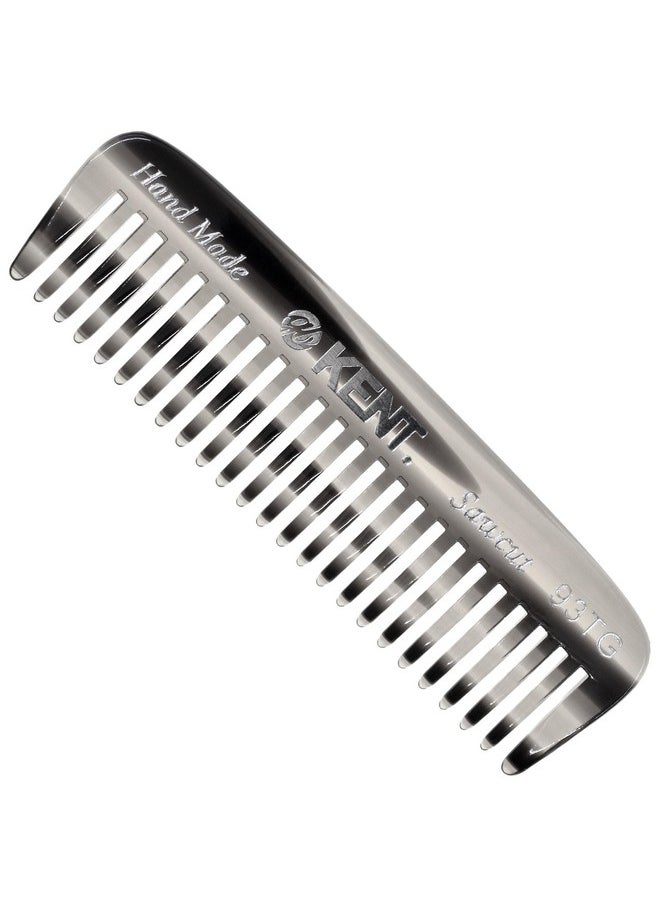 KENT - 93T Mini Beard Comb For Men Wide Tooth Men'S Comb Mustache Comb And Beard Combs Ideal For Facial Hair Small Pocket Sized Travel Comb Mini Comb Detangle Comb For Beard Detangling Comb - Image 1