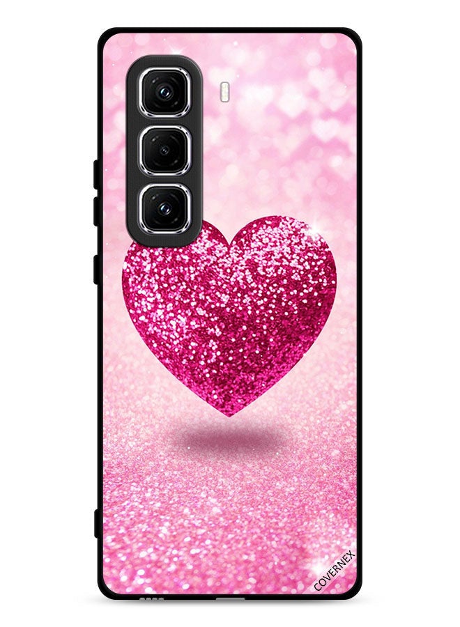 Covernex Infinix Hot 50 Pro Plus 4G Protective Case Cover Glitter Heart - Image 1