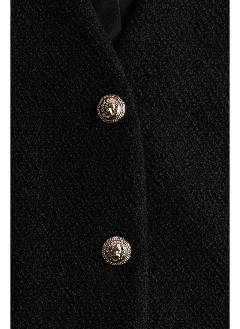 اتش اند ام Bouclé waistcoat