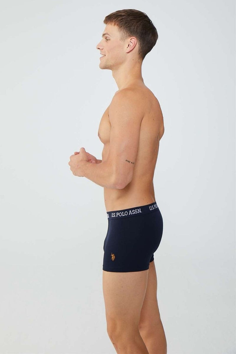 U.S. Polo Assn. 80476 Men's 2-Pack Boxer-Navy Blue&Printed - Image 5