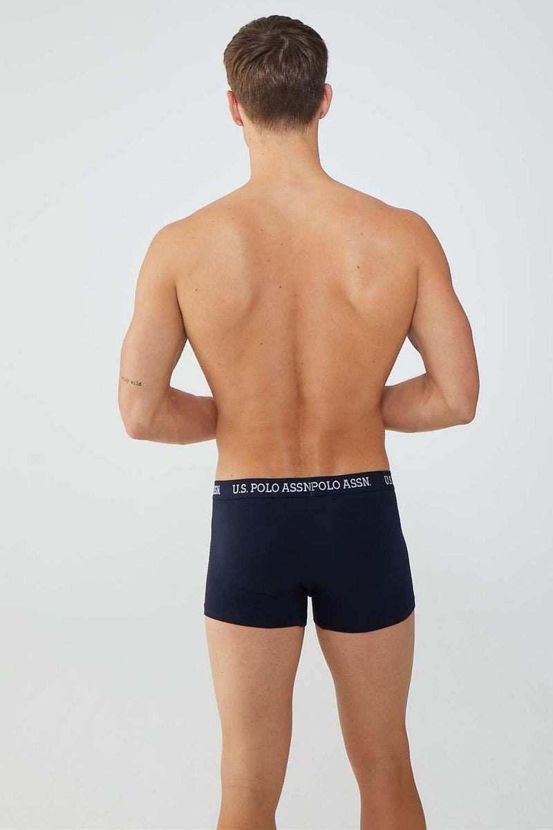 U.S. Polo Assn. 80476 Men's 2-Pack Boxer-Navy Blue&Printed - Image 3