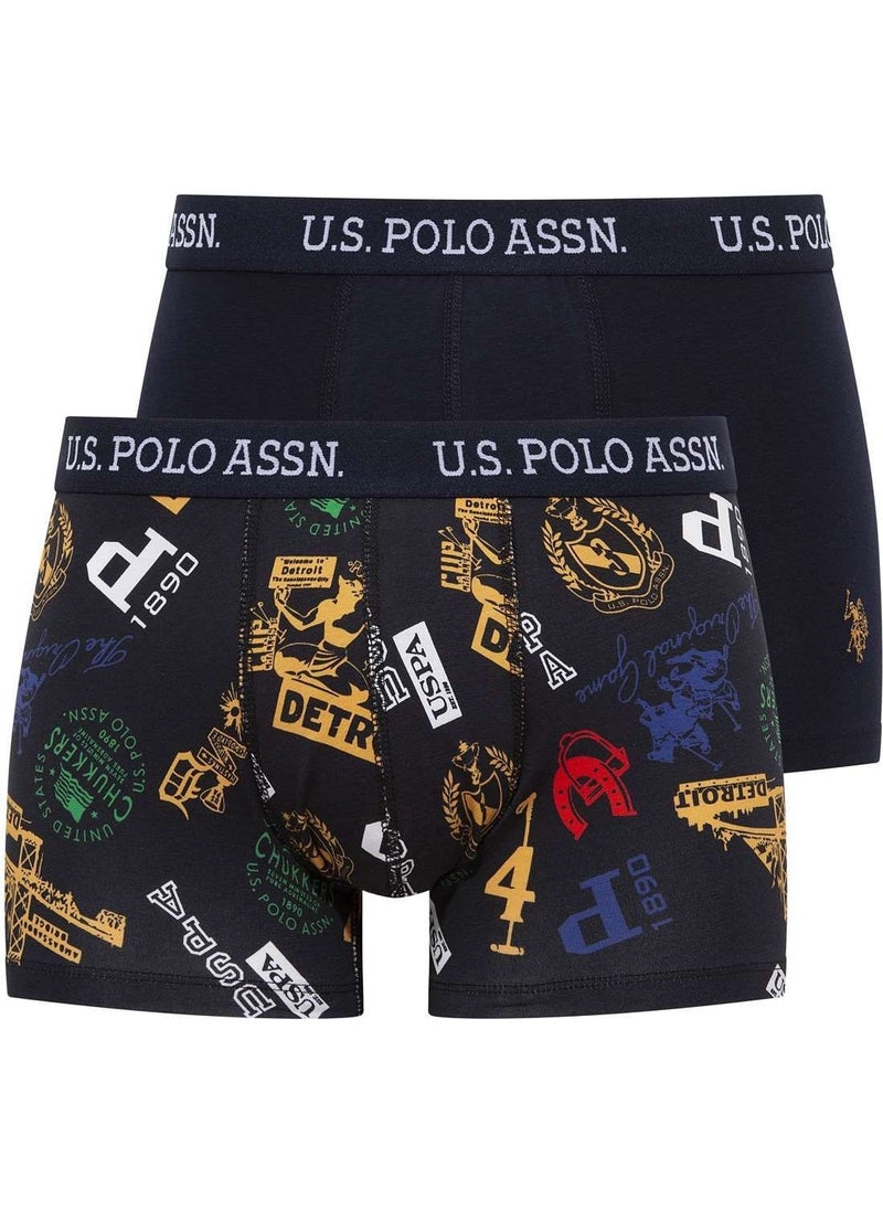 80476 Men's 2-Pack Boxer-Navy Blue&Printed - pzsku/Z0BA8606BDFD413A15507Z/45/_/1731111952/73fa01e6-ccf9-4021-8357-b8dcd460af33