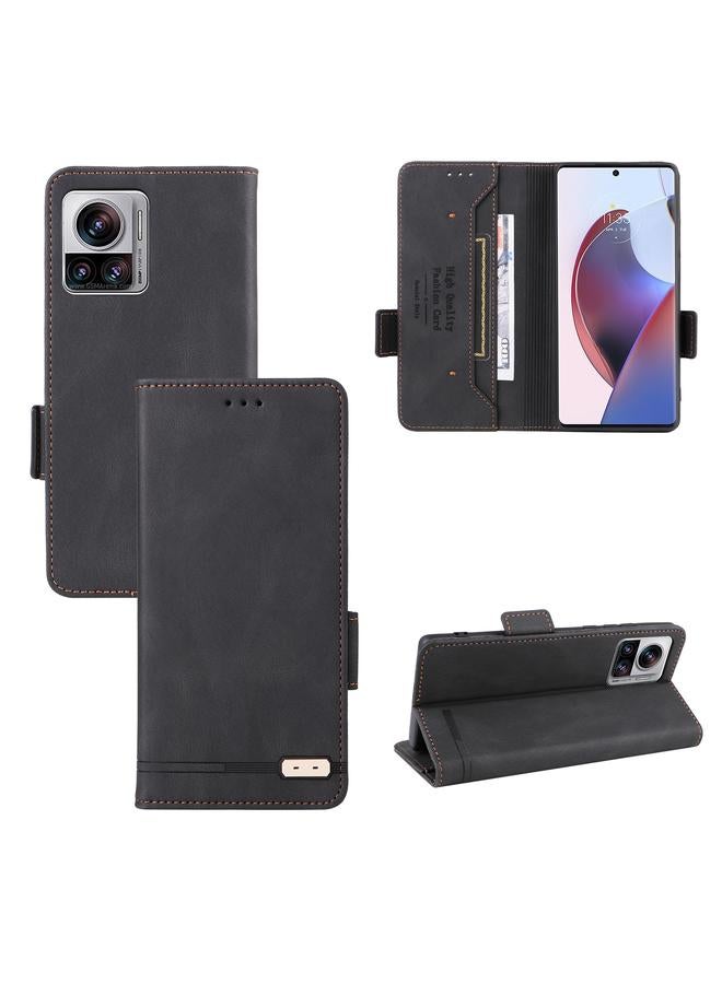 اس-توب جراب لهاتف Motorola Edge 30 Ultra / Moto X30 Pro جراب هاتف جلدي قابل للطي بمشبك مغناطيسي - Image 1