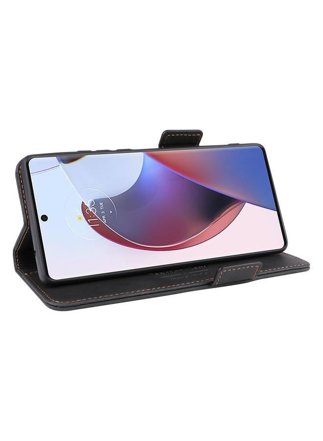 اس-توب جراب لهاتف Motorola Edge 30 Ultra / Moto X30 Pro جراب هاتف جلدي قابل للطي بمشبك مغناطيسي - Image 5