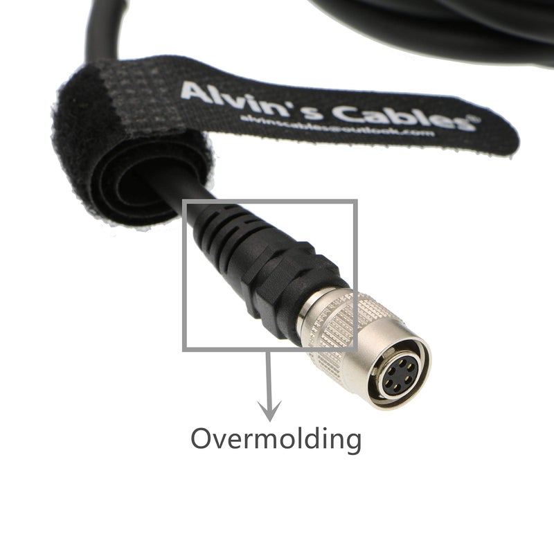 Alvin's Cables Alvinâ€™s Cables HR10A-7P-6S Hirose 6 Pin Female to Open End Power I/O Cable for Sony CCD, Basler, Keyence, Cognex, Baumer, Hikvision Industrial Camera, High Flex Shielded 9.84ft/3m - Image 3