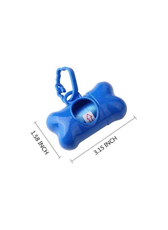 5 Pack Bone Shaped Dog Poop Bag Dispenser, Pet Waste Disposal Bag Dispenser (Random Color) - Image 2