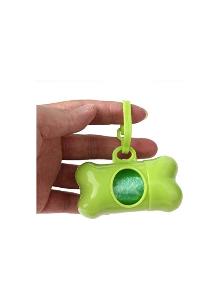 5 Pack Bone Shaped Dog Poop Bag Dispenser, Pet Waste Disposal Bag Dispenser (Random Color) - Image 4