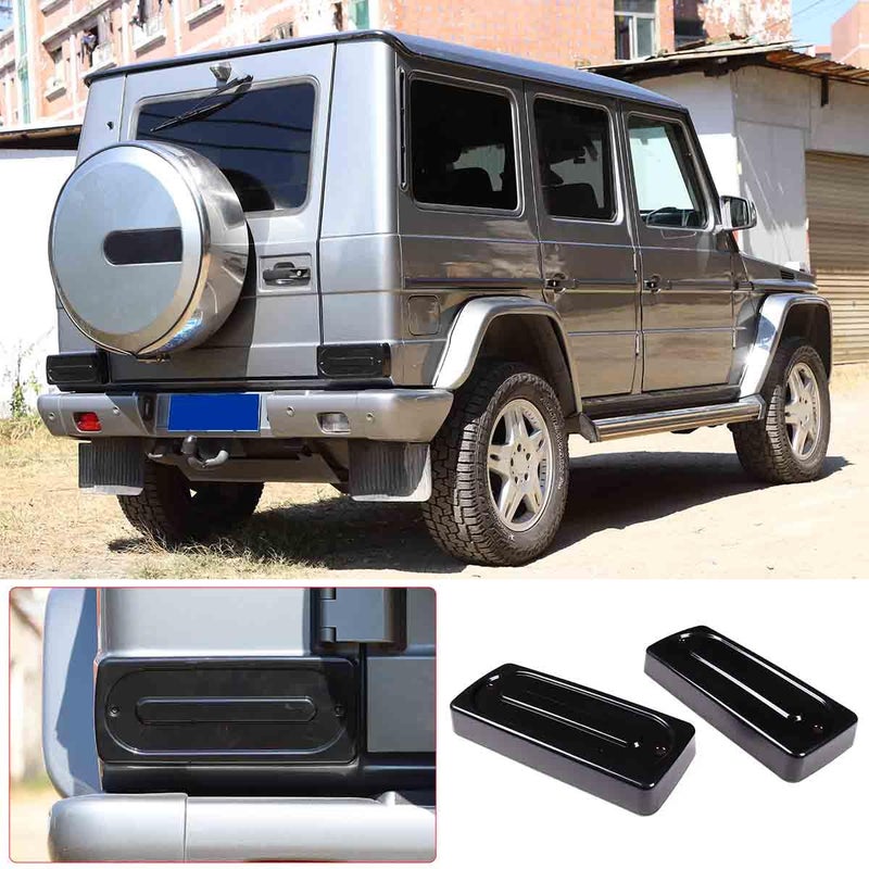 غطاء ضوء الذيل الخلفي للسيارة Tumukiw متوافق مع مرسيدس بنز W463 GClass G500 G550 G55 G63 AMG 20072018 غطاء حماية ضوء الذيل المدخن