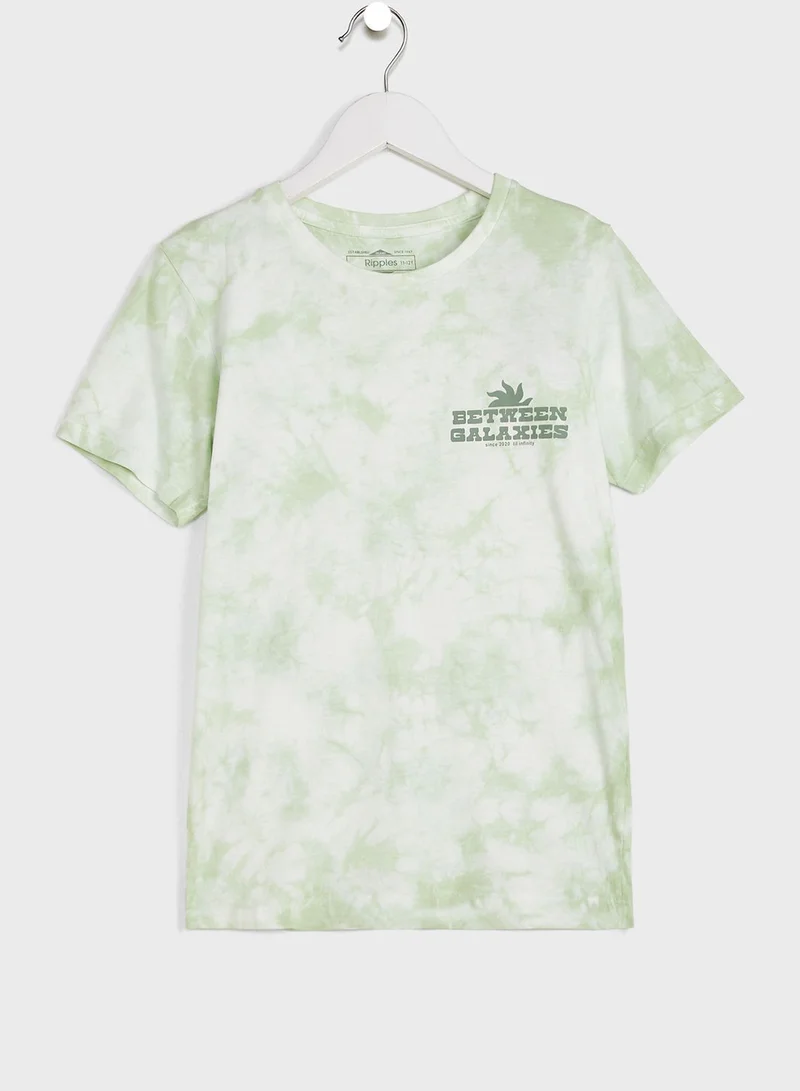 Ripples T-Shirts & Shorts Sets