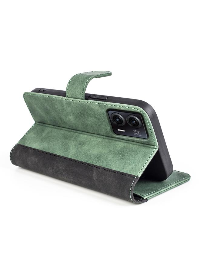 erorex Case For Motorola Moto G73 Stitching Horizontal Flip Leather Phone Case - Image 5