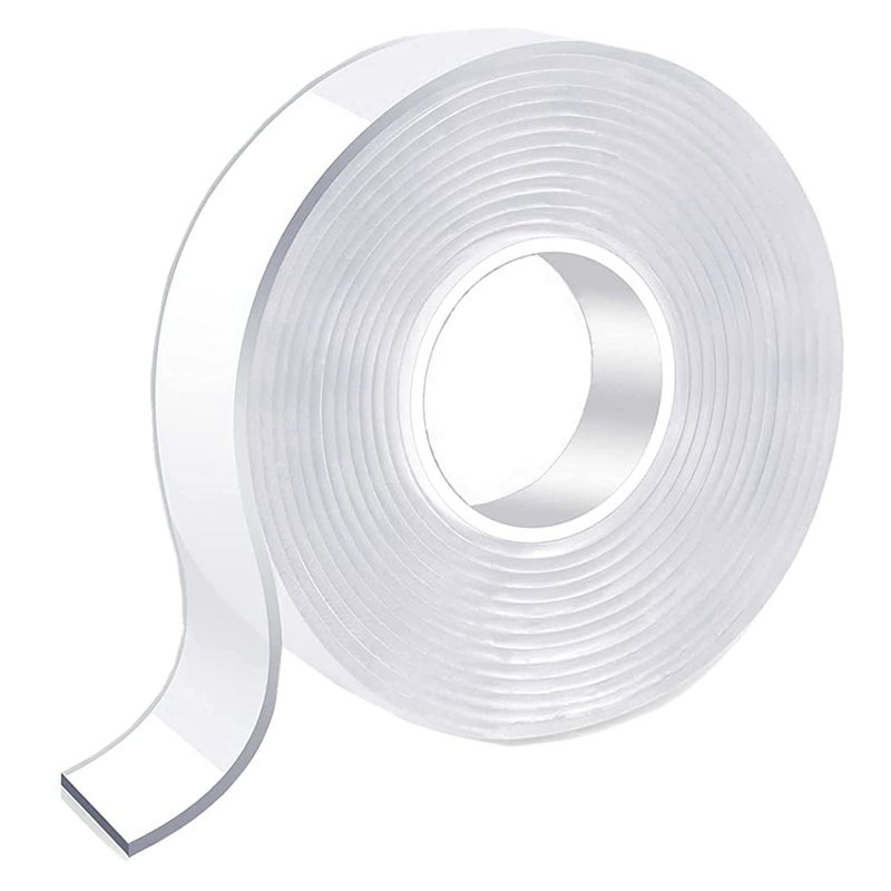 Bandhan Enterprises Bandhan Enterprises Double Sided Tape Heavy Duty Multipurpose Adhesive Tape Nano Mounting Tape for Carpet TapeWalls DecorPhotos FramesPicture Hanging StripsRemovable Sticky Poster Tape 