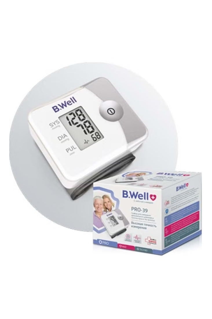 B.Well جهاز قياس ضغط الدم في المعصم PRO‑39