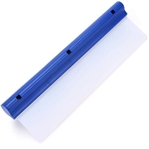 Forgrace Car Squeegee 12 Inch Flexible T-Bar Water Blade Silicone Squeegee for Car or Home Glass Blue Handle - Image 3
