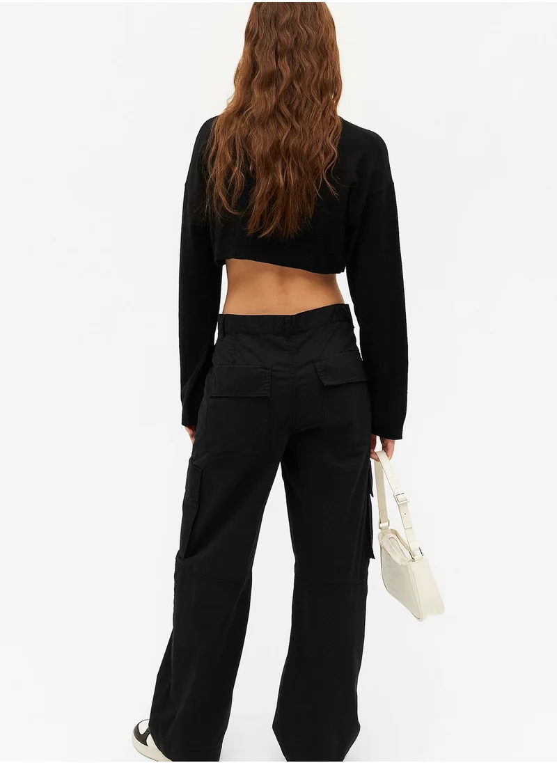 MONKI Pocket Detail Pants