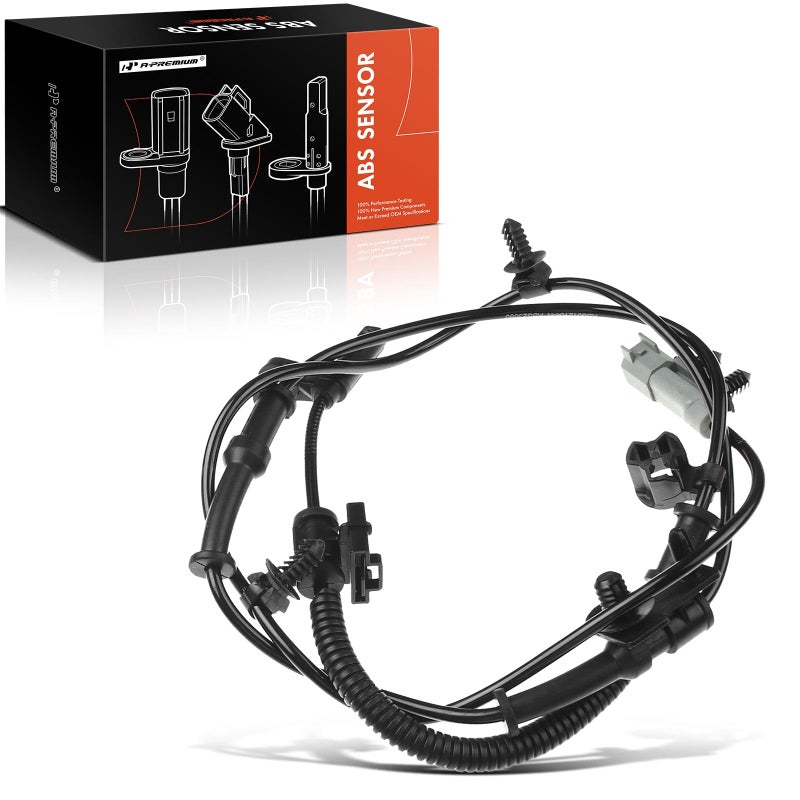 APremium ABS Wheel Speed Sensor Compatible with Dodge Models Challenger 20112020 Coupe Charger 20112017 Sedan RWD Rear Left Driver Side Replace 4779647AB 4779647AE