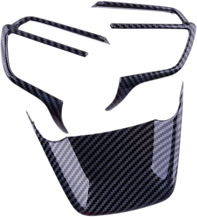 QASULER 3Pcs Car Steering Wheel Cover Set for Toyota Highlander - Image 1