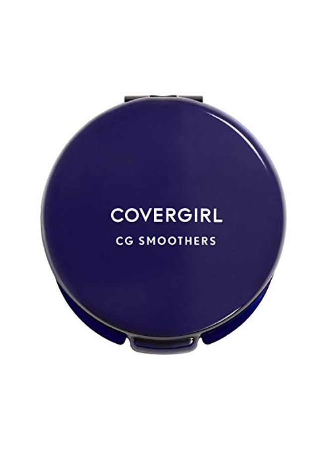 CoverGirl بودرة مضغوطة من Smoothers، متوسطة شفافة 715، 0.32 أونصة (قد تختلف العبوة) بودرة مكياج بالبابونج  - Image 1