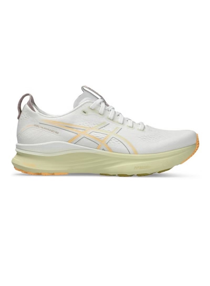 Onitsuka Tiger Kayano 32 White/Orange Glow – Lightweight Supportive Running Sneakers - Image 1