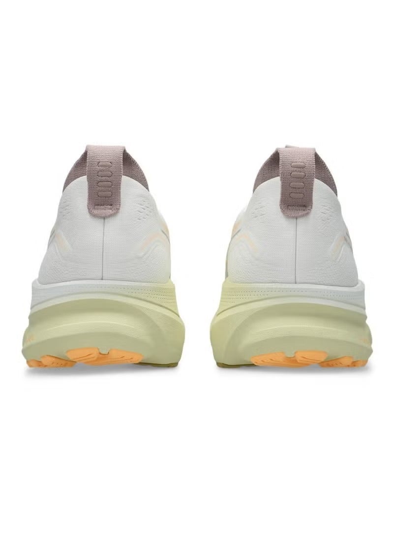 Onitsuka Tiger Kayano 32 White/Orange Glow – Lightweight Supportive Running Sneakers - Image 4