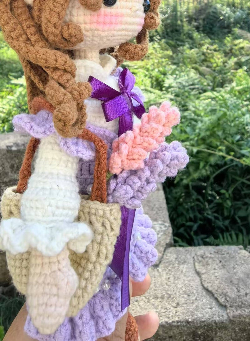 Doris Crochet Doll, Handmade Big Doll, Girls‘ Toy, Gift for Her - Image 2