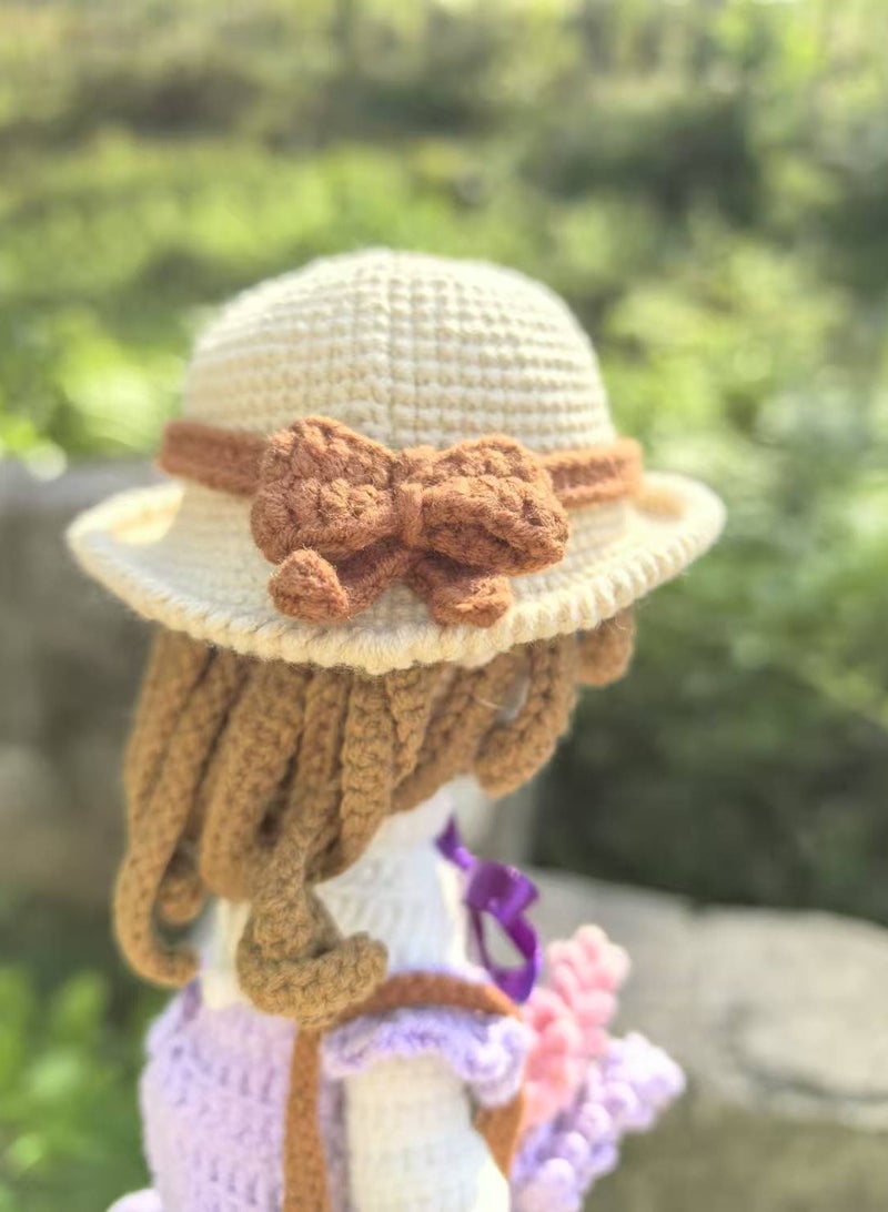 Doris Crochet Doll, Handmade Big Doll, Girls‘ Toy, Gift for Her - Image 4