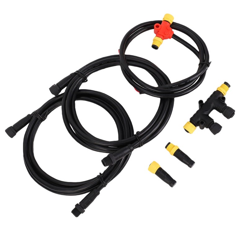 NMEA 2000 Starter Kit with 2000 Backbone Cables Power Line Adapters Marine Grade IP67 - Image 2