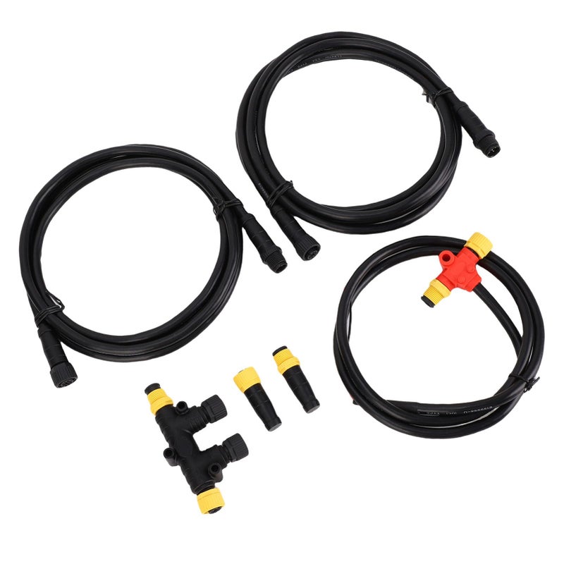 NMEA 2000 Starter Kit with 2000 Backbone Cables Power Line Adapters Marine Grade IP67 - Image 5